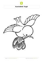 Ausmalbilder Vogel Kostenlose Ausmalbilder