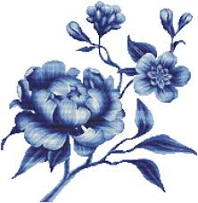 Mississippi state university cross stitch patterns. Delft Blue Flowers Blue Beauty Floral Cross Stitch Pattern Needlework Arts Crafts Sewing Environews Tv