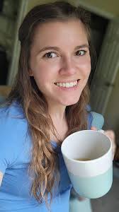 Morning beverage selection: ice water, iced coffee, hot tea