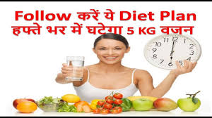 How To Lose Weight Fast 5 Kg In 7 Days Indian Diet Plan Veg Meal Plan By Pooja Luthra In Hindi