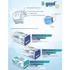 B Good 3 Katli Filtreli Cerrahi Maske 50 Adet 2 Li Fiyati
