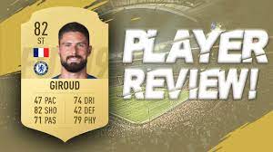 Unlock a pacey giroud on fifa 21 ultimate team. Fifa 19 82 Rated Olivier Giroud Player Review Fifa 19 Ultimate Team Player Review Youtube
