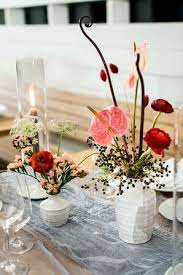 Contemporary flower arrangements are the perfect way to modernize any space. Modern Wedding Centerpieces