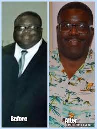 At 48, weighing more than 34st (215.9kg) and feeling like he wasn't living  life to its fullest, Kenny recorded a goodbye message for his family after  being put