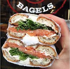 Bagel with plain cream cheese $3.95. Pin On A Grand Feast 2