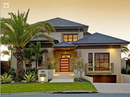 Mesmerizing Modern Residence With Brilliant Interiors Facade House Tropical House Design Modern House Design