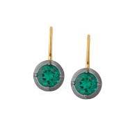 EMERALD GREEN EARRINGS – Dorsey
