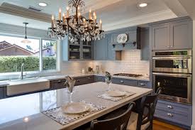 Home kitchen cabinets are specialized in custom wood and prefab cabinets sales and installation. Custom Contemporary Kitchen Cabinets Alder Wood Java Finish Shaker