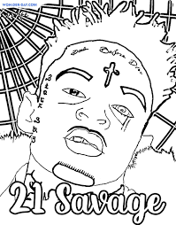 Check out our 21 savage print selection for the very best in unique or custom, handmade pieces from our shops. 21 Savage Coloring Pages Print For Free Wonder Day Coloring Pages For Children And Adults