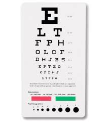 Emi Snellen Pocket Eye Chart Ec Psn Buy Online In Uae
