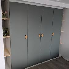 Ikea clothing rack may become a base for creating a makeshift closet. Before And After Of Our New Closets So Glad To Have Them Done And So In Love With Them Diy Bedroom Built In Wardrobe Ikea Wardrobe Wardrobe Door Designs