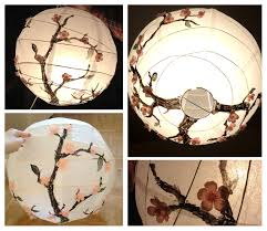 Ikea Papierlampe Kirschbluten Style Unsere Eigenarten Papierlampen Ikea Papierlampe Kinderzimmer Deko Selber Machen