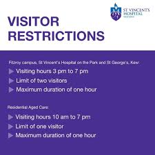 New reports suggest melbourne's lockdown restrictions will be eased on friday, with the 10km those include mandatory masks, a limit of 10 people on outdoor gatherings, and home visitors still. Given The Emerging St Vincent S Hospital Melbourne Facebook