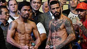 Philippine senator manny pacquiao has competed in professional boxing since 1995. Manny Pacquiao And Lucas Matthysse Weigh In Boxing News