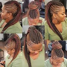 Mohawk hairstyles have become increasingly popular in the past few years, with everyone from miley cyrus to rihanna cutting their hair into edgy faux hawks. Braid Hairstyles Bun Black Fishtailbraid Braided Mohawk Hairstyles Mohawk Braid Styles Hair Styles
