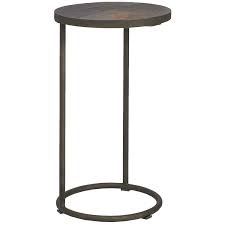 Tables Adjustable C Table With Caster White Plastic Top Design Living Room Designs Great Design C Table Reclaimed Wood Console Table Wood Console Table