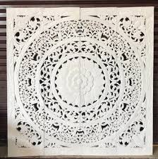 Eleganza e raffinatezza per questa testiera intagliata che vestirà piacevolmente la parete contro la quale la metti. Decorativo Mandala Letto Testiera 47 Scultura Fiore Di Etsy