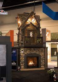 napoleon s rustic pillar be inspired check out our gallery napoleonfireplace rustic style napoleon fireplace home remodeling remodel