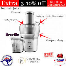( 4.8 ) out of 5 stars 99 ratings , based on 99 reviews Breville Juicer Fountain New Orange Juice Extractor Portable Press Fruit Machine Ebay