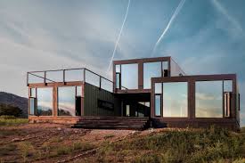 Container Cabin Modern Shipping Container Residence By Best Colorado Arc In 2020 Container Architecture Shipping Container Architecture Shipping Container House Plans