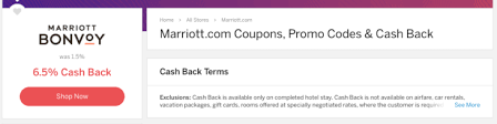 We did not find results for: 6 5 Cash Back At Marriott Bonvoy Hotels With Rakuten Points Miles Martinis
