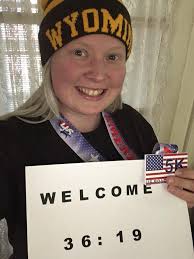 Half marathon results at Clark's Creek Greenway