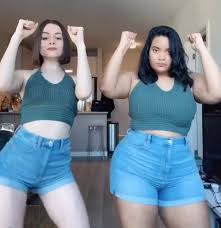 Two Friends Show How The Same Clothes Look On Their Different Body Types 33 Pics Bored Panda 🎶 musical.ly has a new name. two friends show how the same clothes
