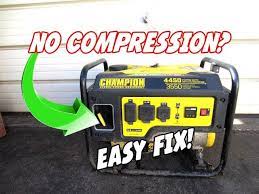This happens when you pull the trigger with the water pressure good at the start then weakens after a while. How To Fix A Generator With No Compression That Won T Start Youtube