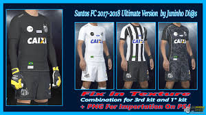 It also contains a table with average age, cumulative market value and average market value for each player position and overall. Santos Fc Ultimate Version By Juninho Di S Fix Texture Pro Evolution Soccer 2018 At Moddingway