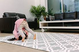 Baby Care Play Mat Haute Collection Medium Moroccan Blue Play Mat For Infants Non Toxic Baby Rug Cushioned Baby Mat Waterproof Playmat Reversible Double Sided Kindergarten Mat Pricepulse
