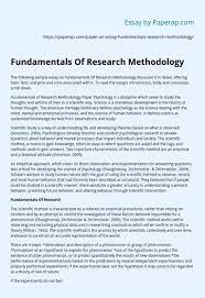 In line with the outline given above, the methodology chapter usually appears after the. Research Methodology Sample Paper Methodology Sample In Research Choosing Qualitative Or Quantitative Research Methodologies Focus On Measuring Collecting And Drawing Relationships Through Statistical Analysis And Experimentation