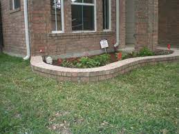 25 Beautiful Brick Flower Bed Ideas For Front Yard Landscaping Freshouz Com Brick Flower Bed Front Yard Landscaping Yard Landscaping