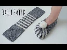 Super Easy Slippers To Crochet Or To Knit Design Peak Knitted Slippers Pattern Knitted Slippers Crochet Slippers Free Pattern
