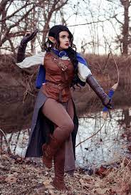 No Spoilers] Helllloooo! Wanted to show you guys my Vex'ahlia cosplay that  I finished in December! I will take *any* excuse to wear elf ears but this  particular cosplay in general was