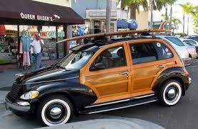 Just A Car Guy 2 Of 10 Woody Custom Pt Cruisers Made In Riverside One Got The Great Looks And Headlights Chrysler Pt Cruiser Cruisers Pt Cruiser Accessories