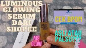 Pastikan produk yang kamu pesan dan pakai adalah produk ms glow yang asli ya, kamu bisa pesan ms glow asli disini. Cara Membedakan Luminous Glowing Serum Ms Glow Asli Dan Palsu Serum Ms Glow Asli Avita Id