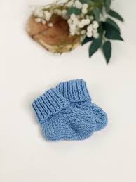 Knit Baby Socks Merino Wool Socks For Kids Blue Socks Baby Etsy In 2021 Crochet Baby Socks Baby Socks Knit Baby Socks
