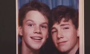 Ben Affleck and Matt Damon look adorable in childhood throwback snap as  actor leans