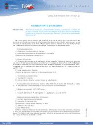 B O L E T Í N O F I C I A L D E C A N T A B R I A AYUNTAMIENTO DE RASINES