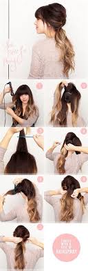 Use black hair pins to secure it. Cool Hair Bump Hairstyle Tutorial Hair Styles Long Hair Styles Hair