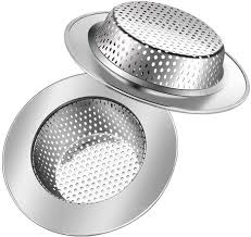 Grey stainless steel sink, kitchen sink plumbing fixtures tap lowe's, top view furniture kitchen sink, angle, kitchen, furniture png. Buy 2 Pack Kitchen Sink Drain Strainer Sink Strainer Stainless Steel Material Anti Clogging Mesh Drain Strainer For Kitchen Sinks Drain 4 5 About 11 5cm Diameter Large Wide Rim Online In Turkey B08zlyh7jt