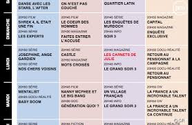 Programme tv du 18 au 24 avril 1987. Tous Les Programmes De La Tele Du 2 Au 8 Novembre 2013 Puremedias