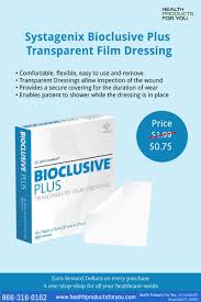 Buy Bioclusive Plus Transparent Film Dressing Fsa Approved Transparent Wound Dressing Healing Process