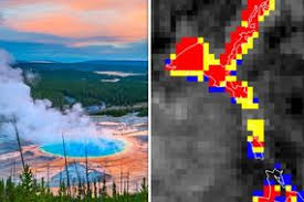 A caldera is a volcanic depression that is basically a volcano, but not a hill or mountain. Yellowstone Volcano Magma Flow And Earthquake Swarms To Give Warning Of Eruption Science News Express Co Uk