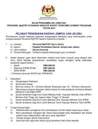 Tatacara memohon jawatan kosong guru ganti. Ppd Jempol Jelebu Startseite Facebook