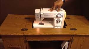 Maybe you would like to learn more about one of these? Antique Sewing Machine Table Singer White Neechi Morse Kenmore Nelco Janome Youtube
