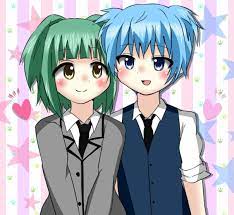 nagikae nagisa x kayano nagisa x akari ห องเร ยนลอบส งหาร