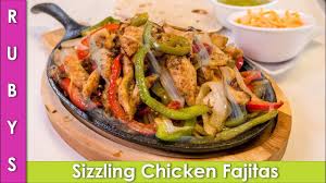 Sizzling Mexican Chicken Fajitas Jalapeno Sauce Recipe In Urdu Hindi Rkk Youtube Fajitas Spiced Beef Mexican Chicken Fajitas