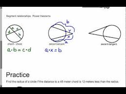 Any with endpoints that are on the. H F Final Exam Review Geometry Honors Chapter 10 Circles 1 Wmv Youtube