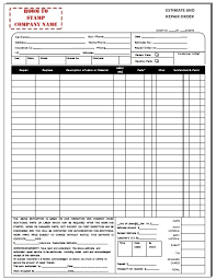 Automotive Repair Invoices Automotive Repair Invoice Template Auto Repair